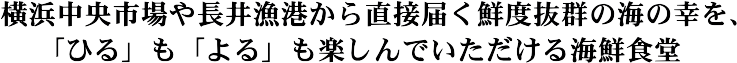 創業25年の歴史が作り上げた逸品料理!鮮度抜群の魚介類!コスパ最強!